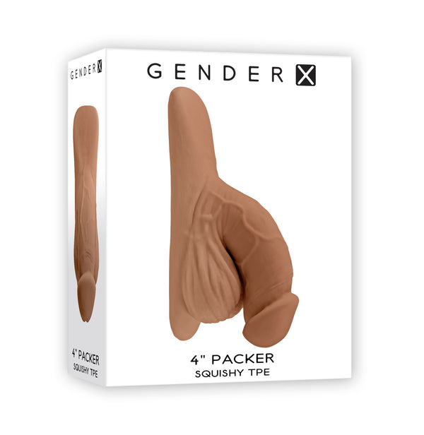 Gender X 4 inches Packer Dildo Medium Skin Tone