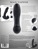 Gender X Mad Tapper massager with triple motor design, independent functions, adjustable speed, and rechargeable features.