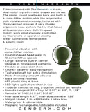 Gender X The General Prostate Massager | Dual Motor G-Spot Vibrator