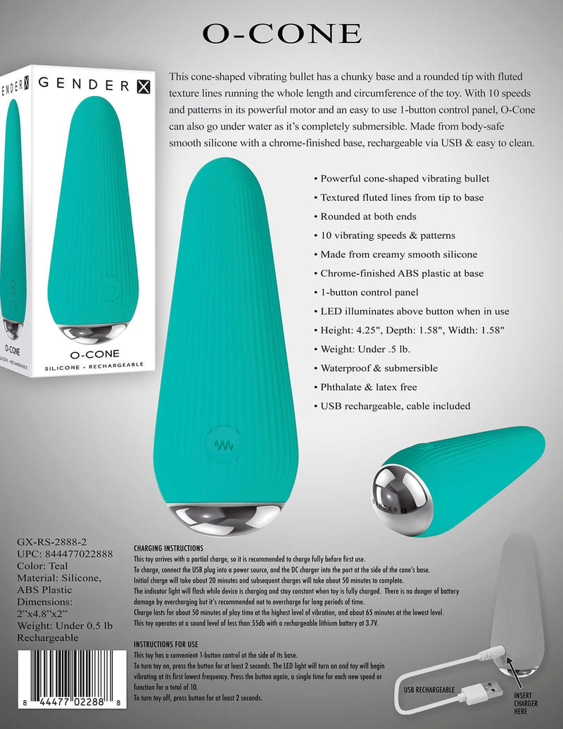 Gender X O-Cone Bullet Vibrator Gender X O-Cone Bullet Vibrator