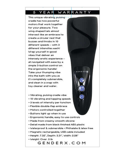 Evolved Novelties Gender X The Embrace at $79.99
