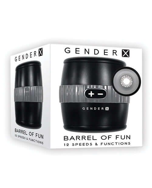 Evolved Novelties Gender X Barrel Of Fun Stroker Male Masturbation Device at $69.99