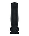 Gender X Rocketeer Penis Enhancer, 9-speed vibrating cock sheath by Evolved Novelties, black with triple-ring design.