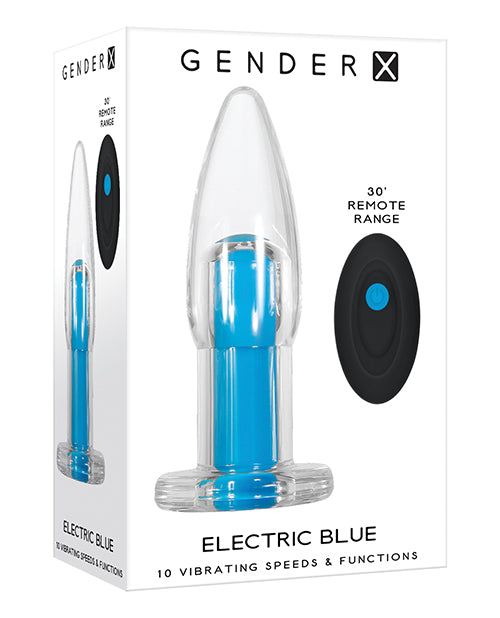 Evolved Novelties Gender X Electric Blue Vibrator at $59.99