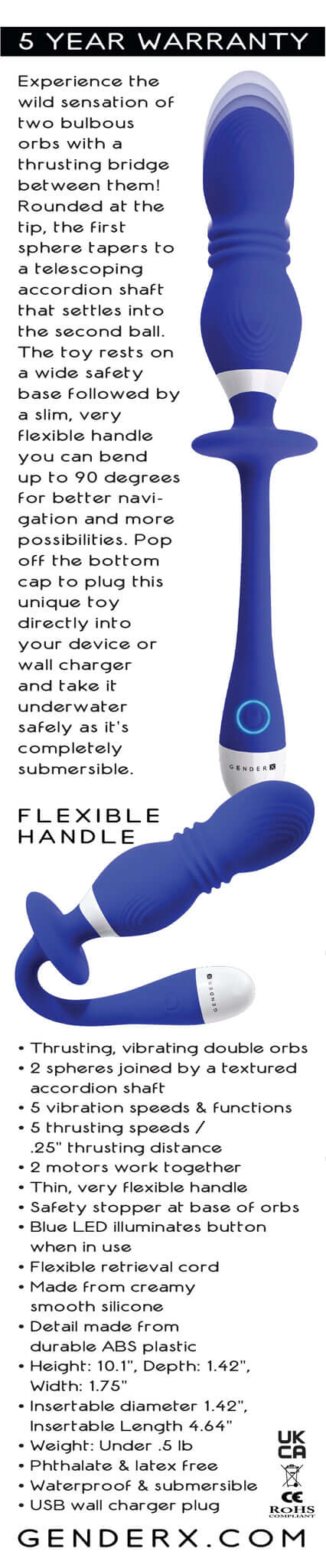 Gender X Play Ball Vibrator