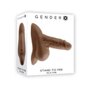 GENDER X STAND TO PEE DARK SILICONE-0