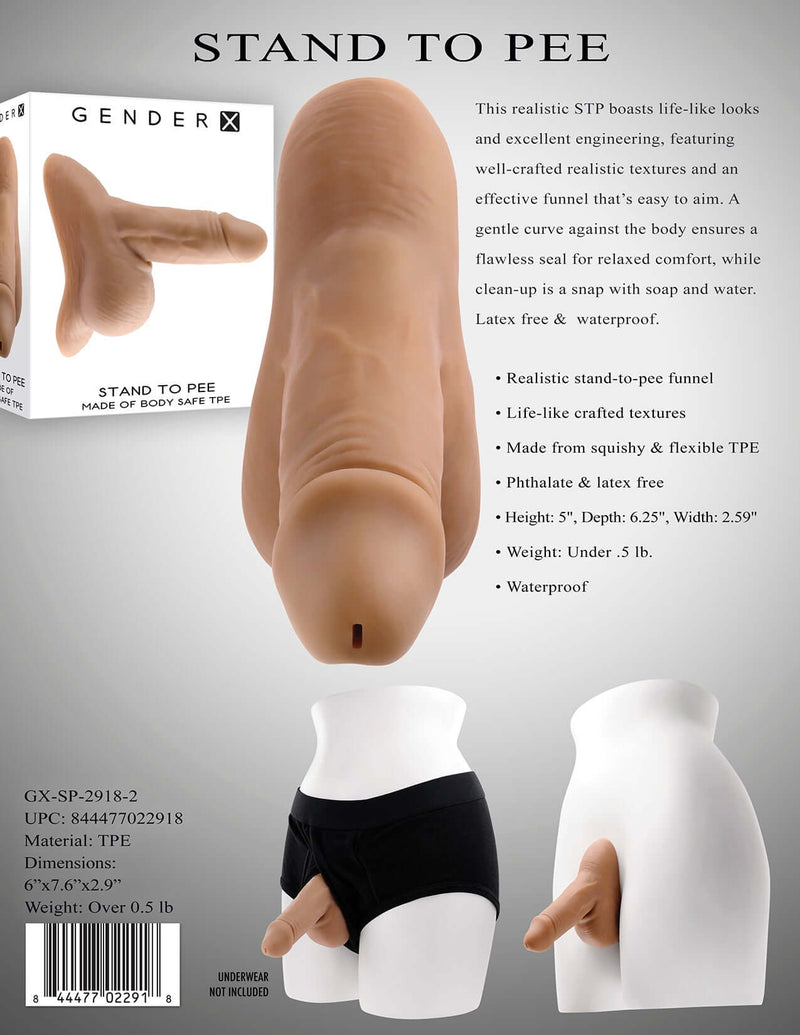 GENDER X STAND TO PEE MEDIUM TPE-3