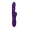 Purple Playboy Pleasure The Thrill Rabbit Vibe by Evolved Novelties with mid-shaft flapper for unique sensations and intense pleasure