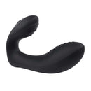 Playboy Pleasure Play Time Black Vibrator with textured head for G-Spot and P-Spot stimulation by Evolved Novelties.