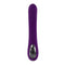 Purple Playboy Curlicue Rabbit Vibrator with curved design for clitoral and G-Spot stimulation.