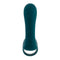 Playboy Wrapped Around Your Finger Blue Vibrator with ring for easy control and intense stimulation.