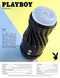 Playboy Solo Stroker with soft textured channel and 7 sucking speeds, offering unique solo pleasure experience from Evolved Novelties