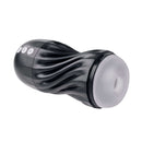 Playboy Solo Stroker by Evolved Novelties with soft, textured channel, spiral motion, and 7 sucking and tightening speeds for solo pleasure