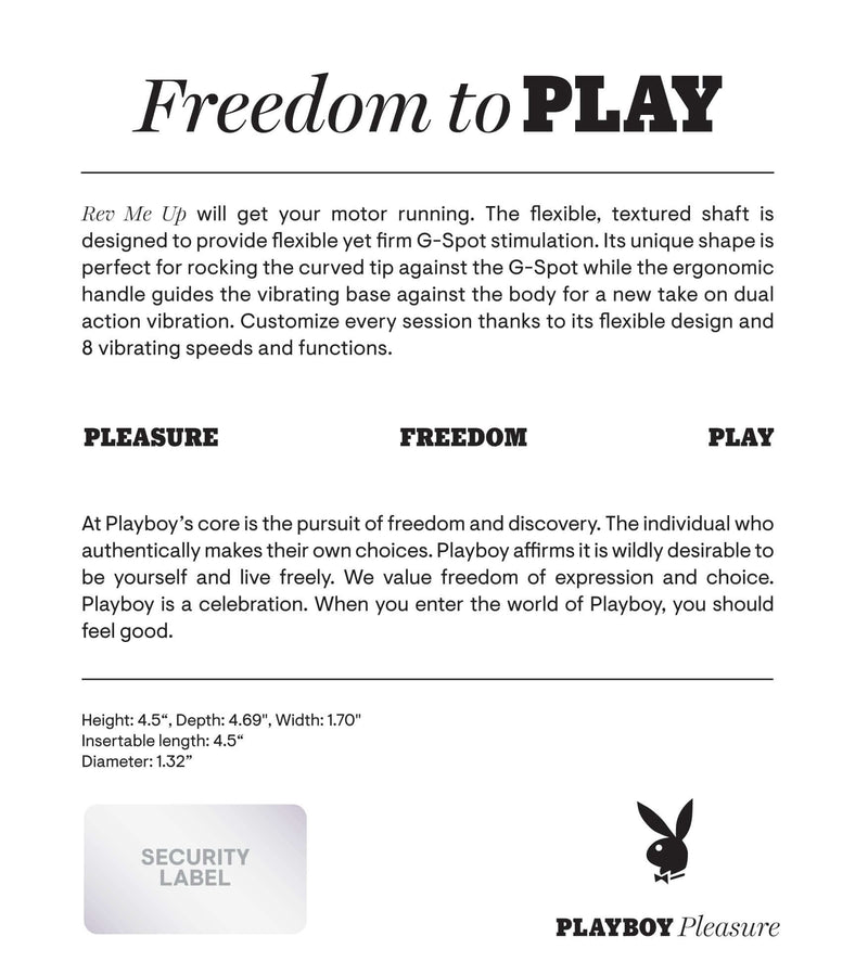 PLAYBOY REV ME UP-1