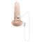 Evolved Twirl Jam Light Skin Tone Vibrating Dong with USB Charging Cable