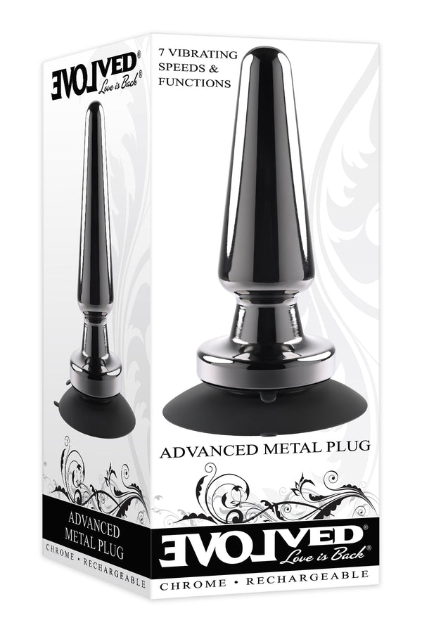 Evolved Advanced Metal Plug - Your Ultimate Vibrating Anal Companion