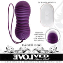 Evolved Eager Egg Vibrator - The Ultimate Power-Packed, Textured Thrusting Toy