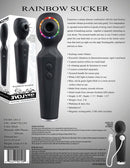 Evolved Rainbow Sucker Wand Vibrator