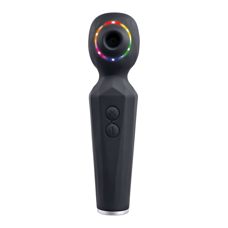 Evolved Rainbow Sucker Wand Vibrator