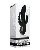 Evolved Novelties Trifecta Black Rabbit Vibrator at $79.99
