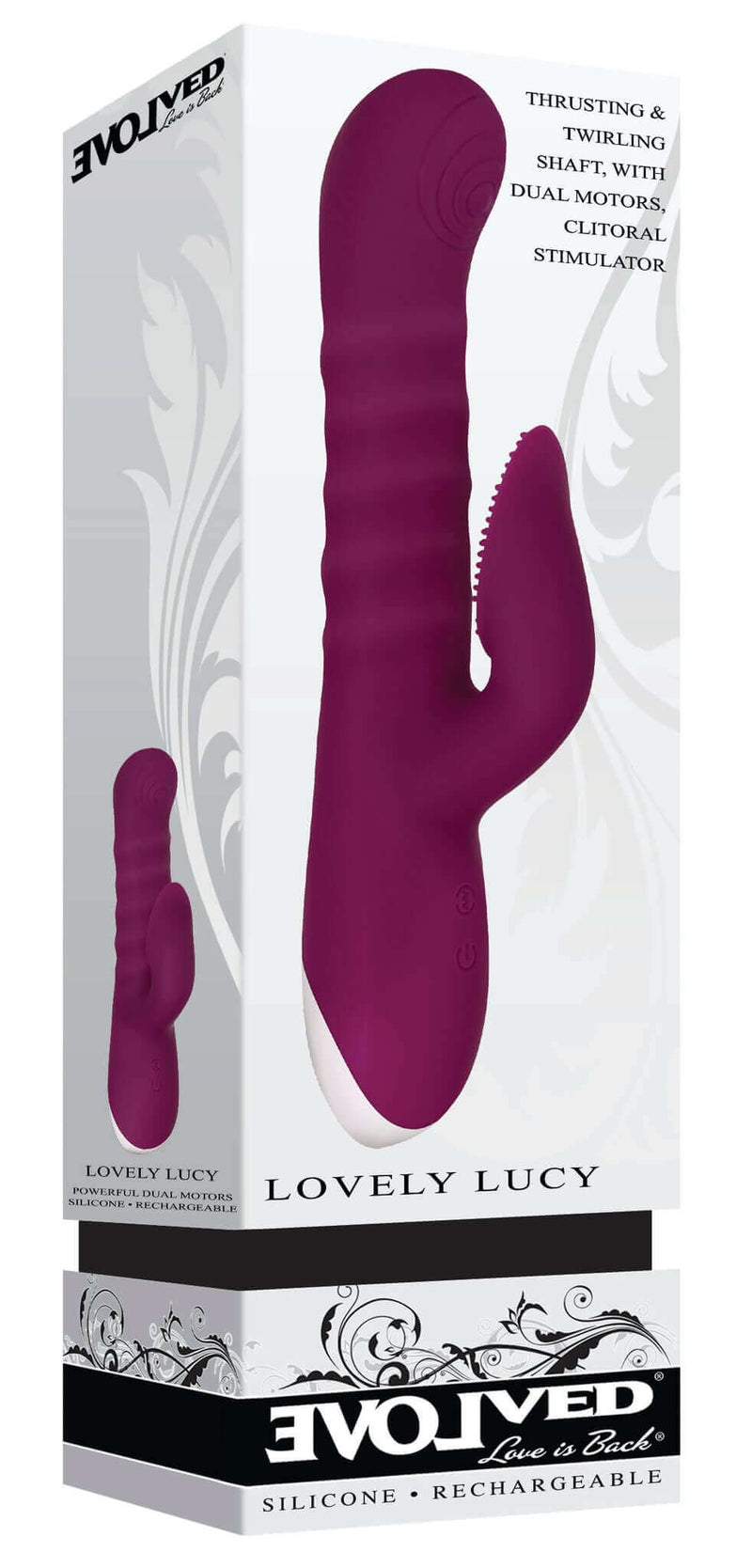 Evolved Novelties Lovely Lucy Rechargable Vibrator at $79.99