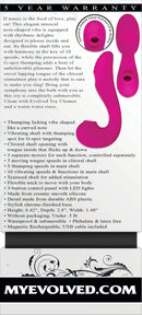 Evolved Novelties Evolved The Note Pink Vibrator at $69.99
