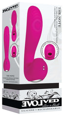 Evolved Novelties Evolved The Note Pink Vibrator at $69.99
