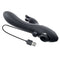 Evolved Novelties Evolved Rabbit Hole Black Vibrator at $74.99