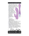 Evolved Novelties Evolved Pleasing Petal Rabbit Style Vibrator at $59.99