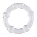 Clear silicone erection ring from Selopa Erection Rings collection for enhanced support and intense erections.
