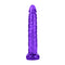 Selopa Slimplicity Purple Realistic Dildo by Evolved Novelties, elegantly slim design, 5 inches long, 1 inch wide