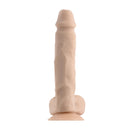 Evolved 6.5-Inch Natural Feel Dildo in Light Skin Tone Beige with Realistic Dual-Layer Design and Powerful Suction Cup.