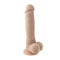 Evolved 6.5-Inch Light Skin Tone Beige Dildo with Realistic Dual-Layer Design and Suction Cup