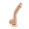 Selopa 7-Inch Natural Feel Flexskin Dildo in Light Skin Tone - Realistic, Flexible TPE Dildo from Evolved Novelties