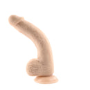 Selopa 7-Inch Natural Feel Flexskin Dildo - Realistic, Flexible TPE Dildo in Light Skin Tone