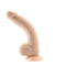 Selopa 7-Inch Natural Feel Flexskin Dildo - Realistic, Flexible TPE Dildo in Light Skin Tone