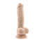 Selopa 6-Inch Light Skin Dildo with realistic vein textures and crowned head by Evolved Novelties for lifelike pleasure experience