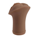 Evolved Selopa Pocket Pleaser Dark, flexible stroker with realistic vaginal entry, enhancing pleasure and performance with included penis ring