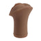 Evolved Selopa Pocket Pleaser Dark, flexible stroker with realistic vaginal entry, enhancing pleasure and performance with included penis ring