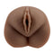 Evolved Selopa Pocket Pleaser Dark realistic masturbator with lifelike vaginal entry and flexible design for enhanced pleasure.