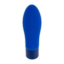 Selopa Love Sex Passion Cobalt Cutie Mini Rechargeable Bullet Vibrator with Tapered Tip and Textured Shaft for Targeted Pleasure