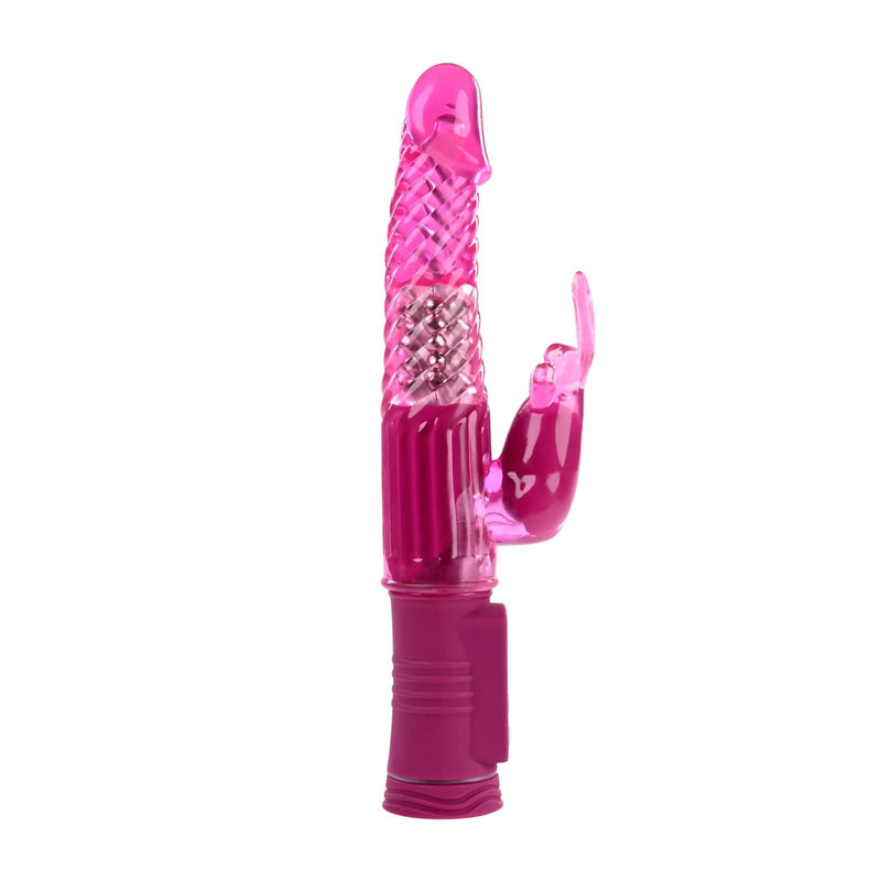 Selopa Rechargeable Bunny Vibrator - Slim, Powerful Dual Pleasure Experience in Pink