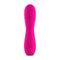 Selopa Razzle Dazzle Pink Vibrator from Evolved Novelties with quilted texture and flexible shaft.