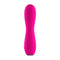 Selopa Razzle Dazzle Pink Vibrator by Evolved Novelties with quilted texture and flexible shaft.