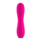 Selopa Razzle Dazzle Pink Vibrator with quilted texture by Evolved Novelties, designed for enhanced pleasure and flexible shaft movements