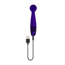 Selopa Love, Sex, Passion Gumball Wand Vibrator with Round Head and USB Charging Cable for Targeted Pleasure and Comfort.