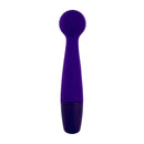 Purple Selopa Love, Sex, Passion Gumball Wand Vibrator with flexible slim design for targeted pleasure and comfort.