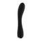 Sleek black Selopa Midnight Magic vibrator with gently curved and flexible textured shaft for heightened pleasure.