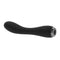 Sleek black Selopa Midnight Magic Vibrator with curved, textured shaft and bulbous tapered tip for enhanced pleasure and versatility