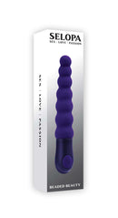 Selopa Beaded Beauty Vibrator in Packaging from Evolved Novelties
